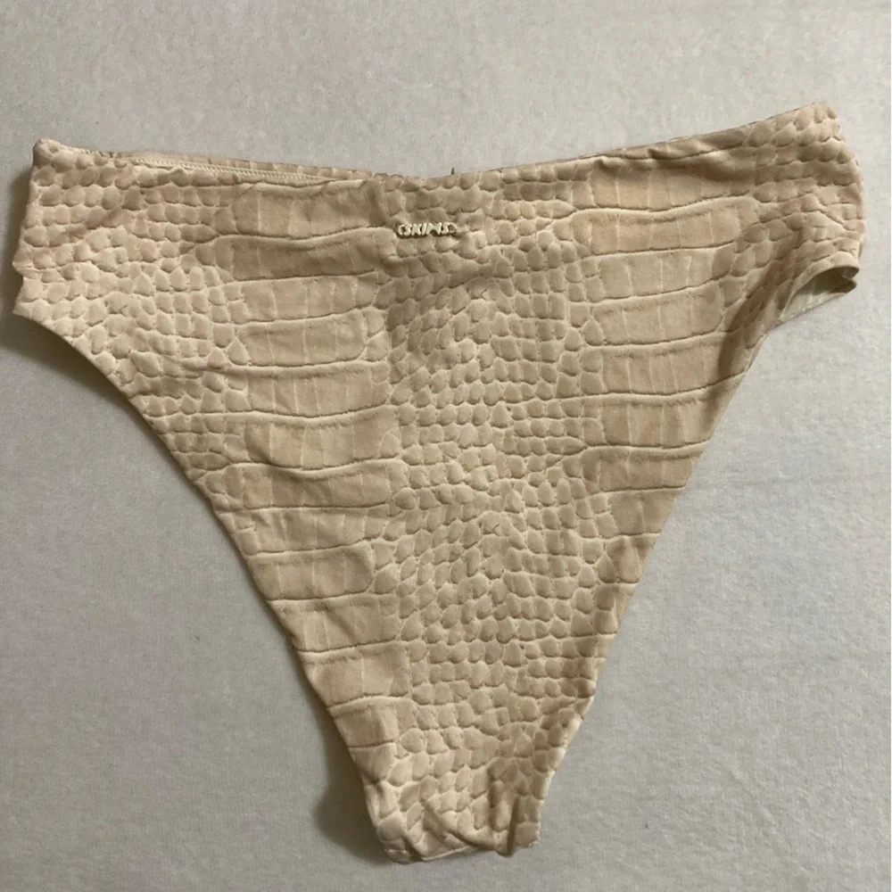 SKIMS Crocodile Print Bikini SET! S